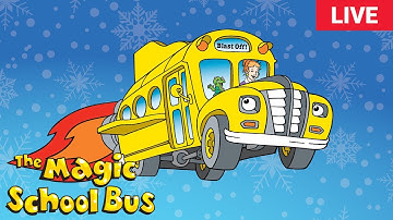 🔴 LIVE 🚌 The Magic School Bus 🚌 Season 3 ❄️ Holiday FULL EPISODES 🦎 Live Stream