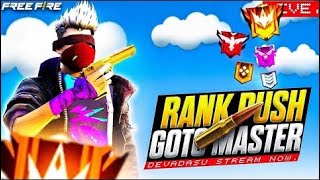free fire max grandmaster rank push gaming with hiten 🏆