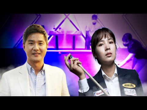[당구-조이빌리아드] 아프리카tv <strong>대표</strong> 정찬용 쪼꼬 대표님 VS  <strong>여자</strong> 당구 랭킹1위 월클 스롱피아비 (carom, billiards, 당구레슨)