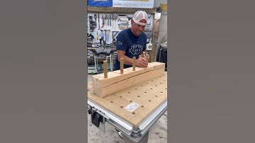 Drilling dowel holes with Diablo forstner bits #diablotoolsambassador #woodwork #tools #maker #wood