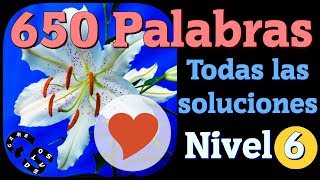 650 Palabras | Todas las soluciones del Nivel 6 screenshot 5