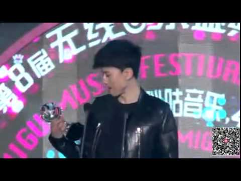 2014咪咕匯盛典 20141213  年度最受歡迎內地男歌手：張杰 Jason Zhang/Zhang Jie
