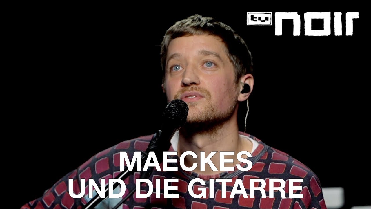 Maeckes und die Gitarre - Swimmingpoolaugen (live im TV Noir Hauptquartier)