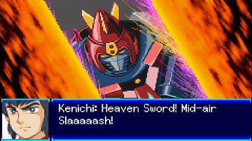 Super Robot Wars J - Voltes V All Attacks