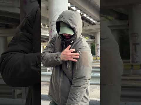 Зимняя тактическая куртка NORD STORM R-MILITARY Черный цвет Полиция, видео 1