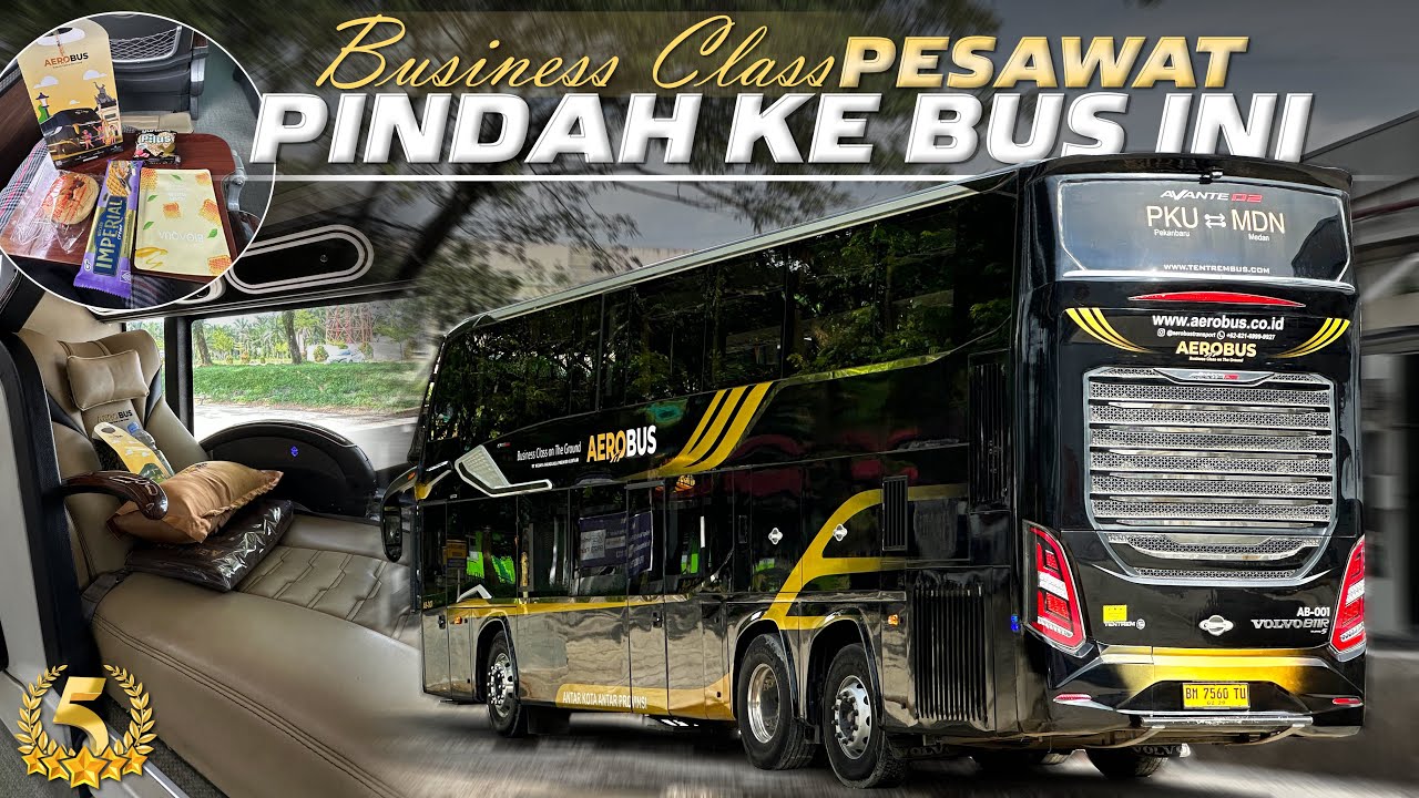 PELAYANANNYA GAK MASUK AKAL, TERBAIK DIJALURNYA‼️Trip Pekanbaru - Medan with AEROBUS