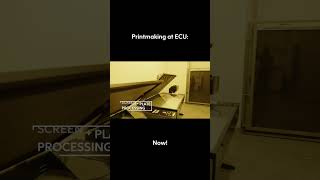 Printmaking at ECU: Then & Now