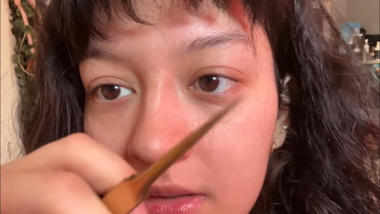 asmr piercing your nose