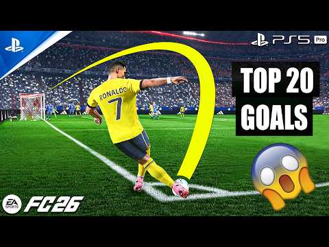 FC 26 | TOP 20 GOALS #3 | PS5 Pro