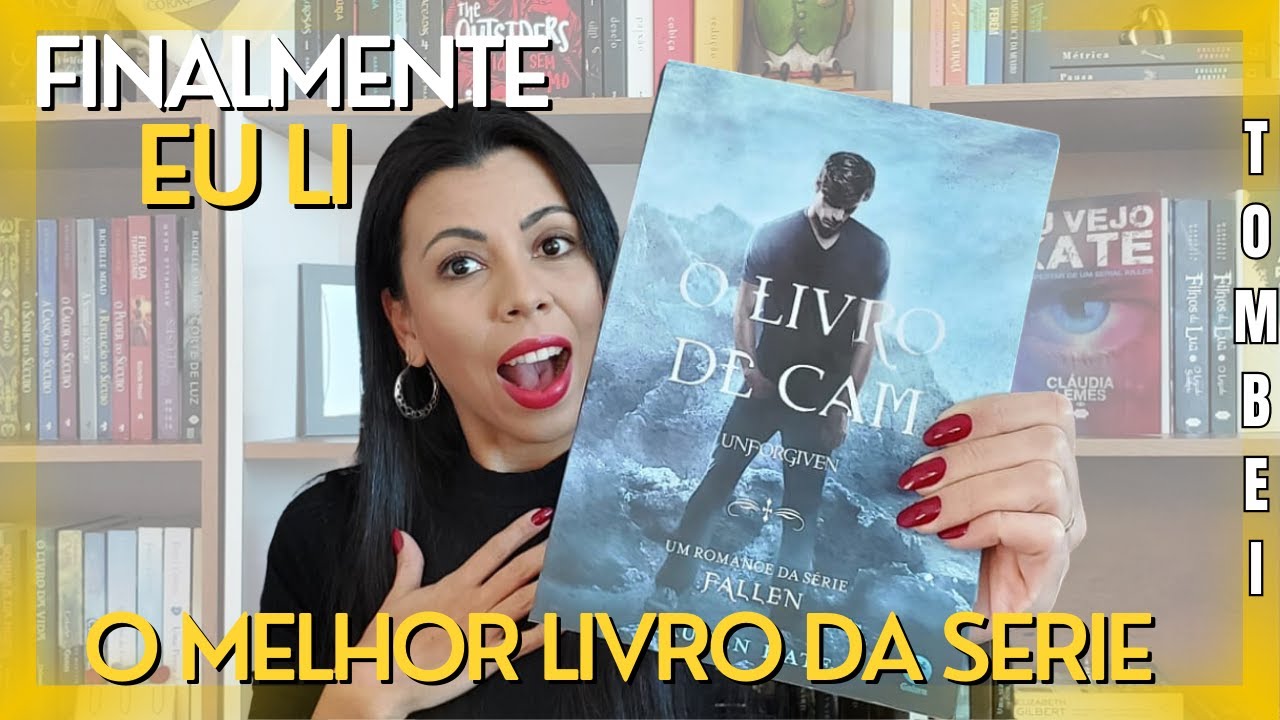 O MELHOR LIVRO DA SERIE FALLEN|LENDO O LIVRO DE CAM PELA PRIMEIRA VEZ|EU FINALMENTE LI  LIVRO DE CAM