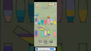How to complete Drink sort master advance mod Level 138