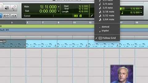 ProTools 9-Intermediate Level Main Counter Display