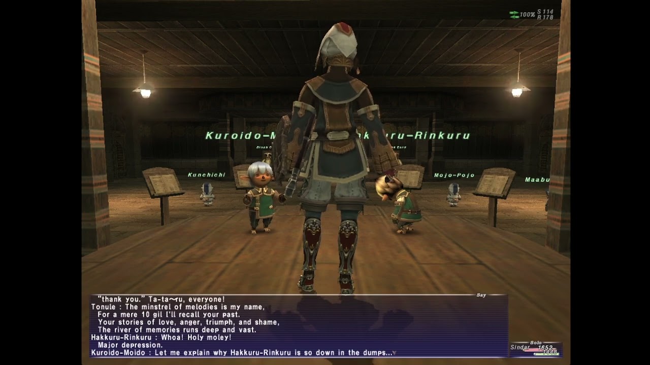 FFXI Windy Quest Making Amens!