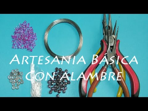 basica con alambre alpaca - YouTube