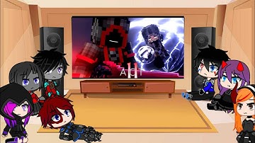 Rainimator friends react to "Mistakes" - A Minecraft Music Video Extended Ver. Part 7