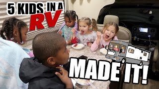 SLEEPING AT WALMART IN AN RV+ ARRIVING IN YOSEMITE! Gior Fam Adventures Vlog #2