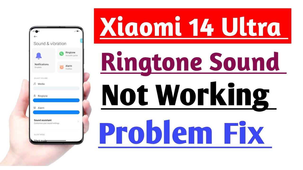 Xiaomi 14 Ultra Ringtone Sound Not Working Problem Solution - YouTube