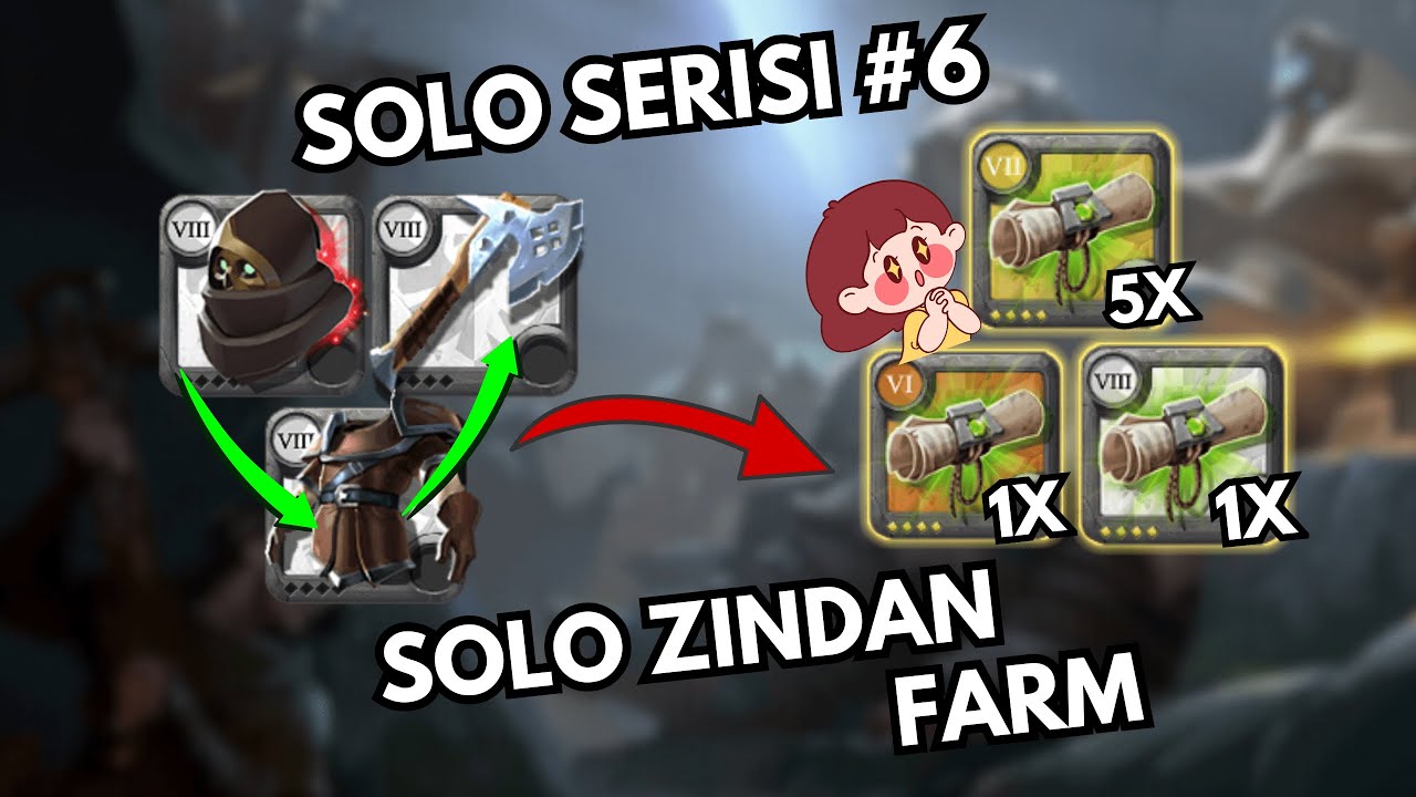 Albion Online – 8.4 ve 7.4 Solo Zindan Farmlamak Mantıklı mı? (Solo Serisi #6)