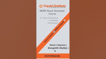 MERN Stack Developer Course #digitalindia #students #androidiosdevelopment #iosdevelopment #ai
