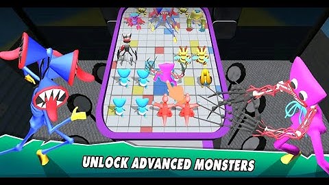 Merge Blue Monster: Battle Run Max Level Android, iOS Gameplay Walkthrough