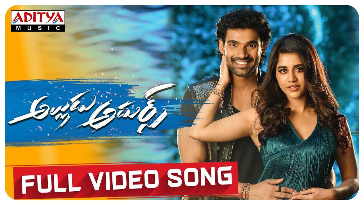  AlluduAdhurs  Alludu Adhurs Title  Full Video Song  Bellamkonda Sreenivas  Nabha Natesh  DSP