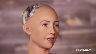 This Video Will Shock You, Sophia Robot said she will destroy humans