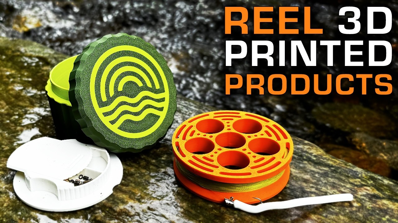 How 3D Printing Reinvented the Fishing Reel | Crystal Creek GoReel | Real 3D Printed Products How 3D Printing Reinvented the Fishing Reel | Crystal Creek GoReel | Real 3D Printed Products