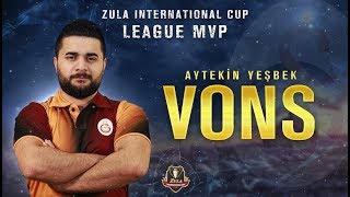 ZULA İNTERNATİONAL CUP EFSANE VURUŞLAR(MVP OLDUM)