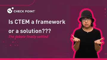 Is CTEM a framework or a solution?