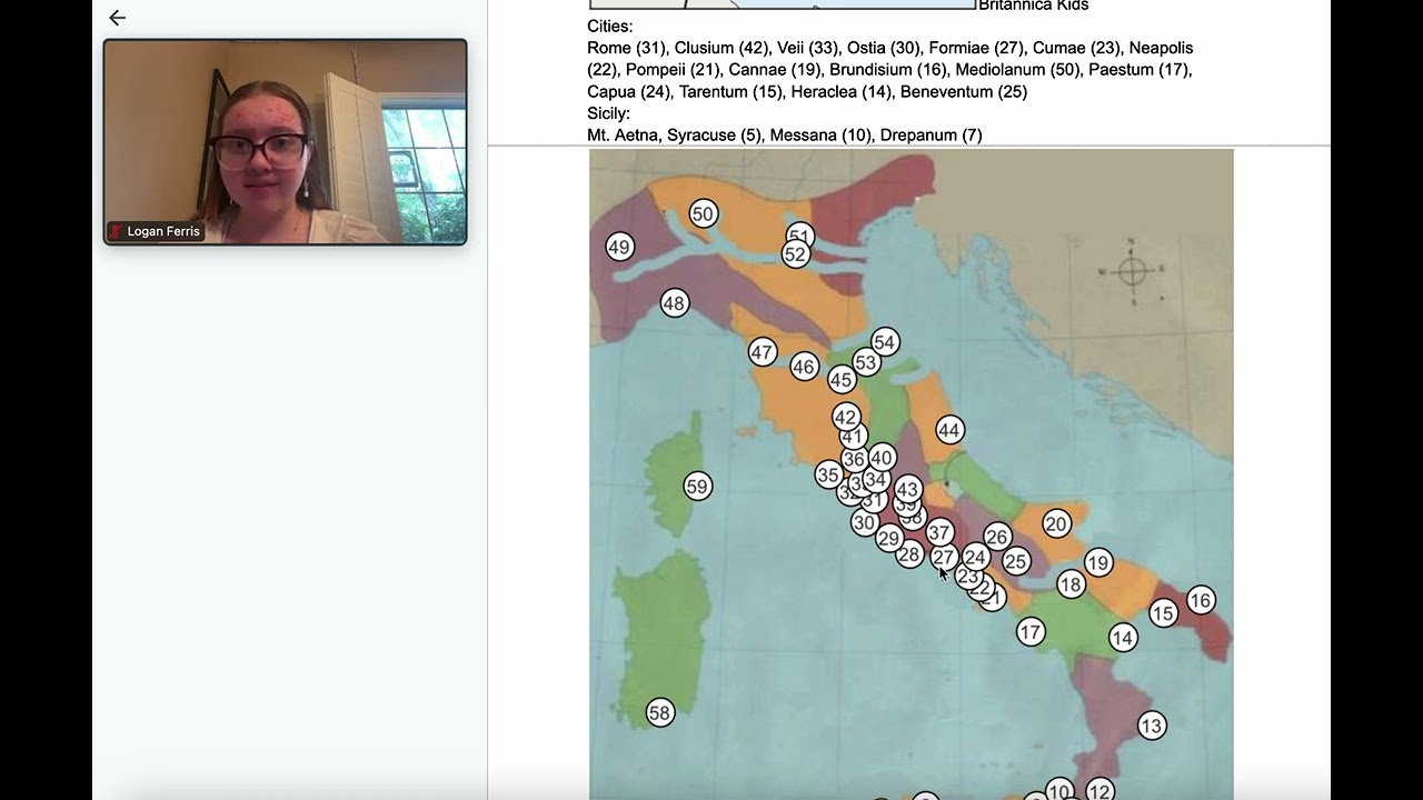 Classical Geography: Italia
