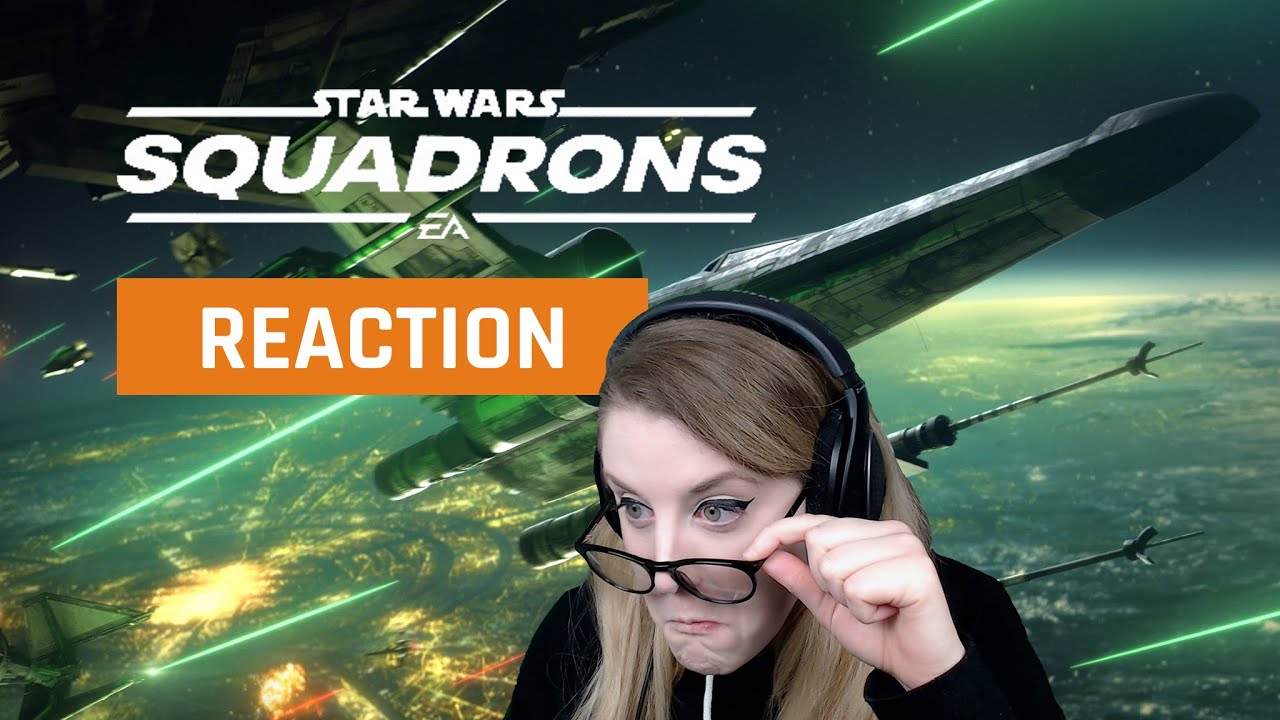 My reaction to the Star Wars: Squadrons Trailer | GAMEDAME REACTS - YouTube