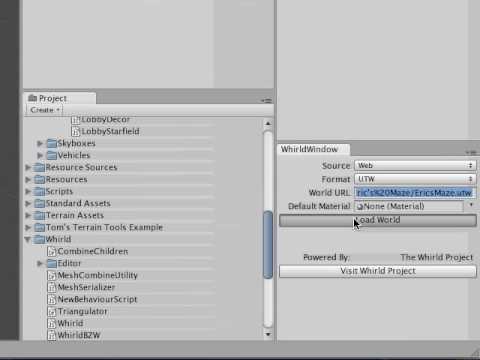Unity 3D Terrain Generation Test 1