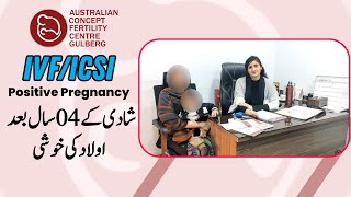 IVF/ICSI Success Story | After 04 Years of marriage | Positive Pregnancy From IVF/ICSI