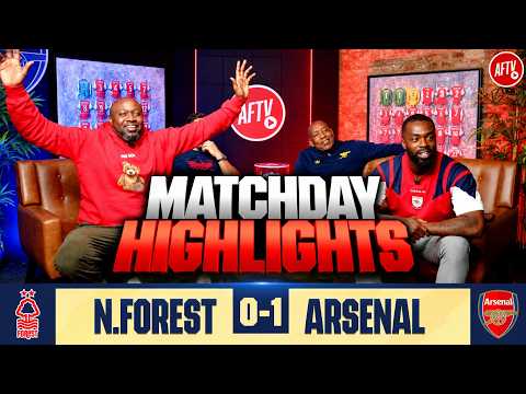 Madueke SAVES Arsenal! | Matchday HIGHLIGHTS | Nottingham Forest 0-1 Arsenal