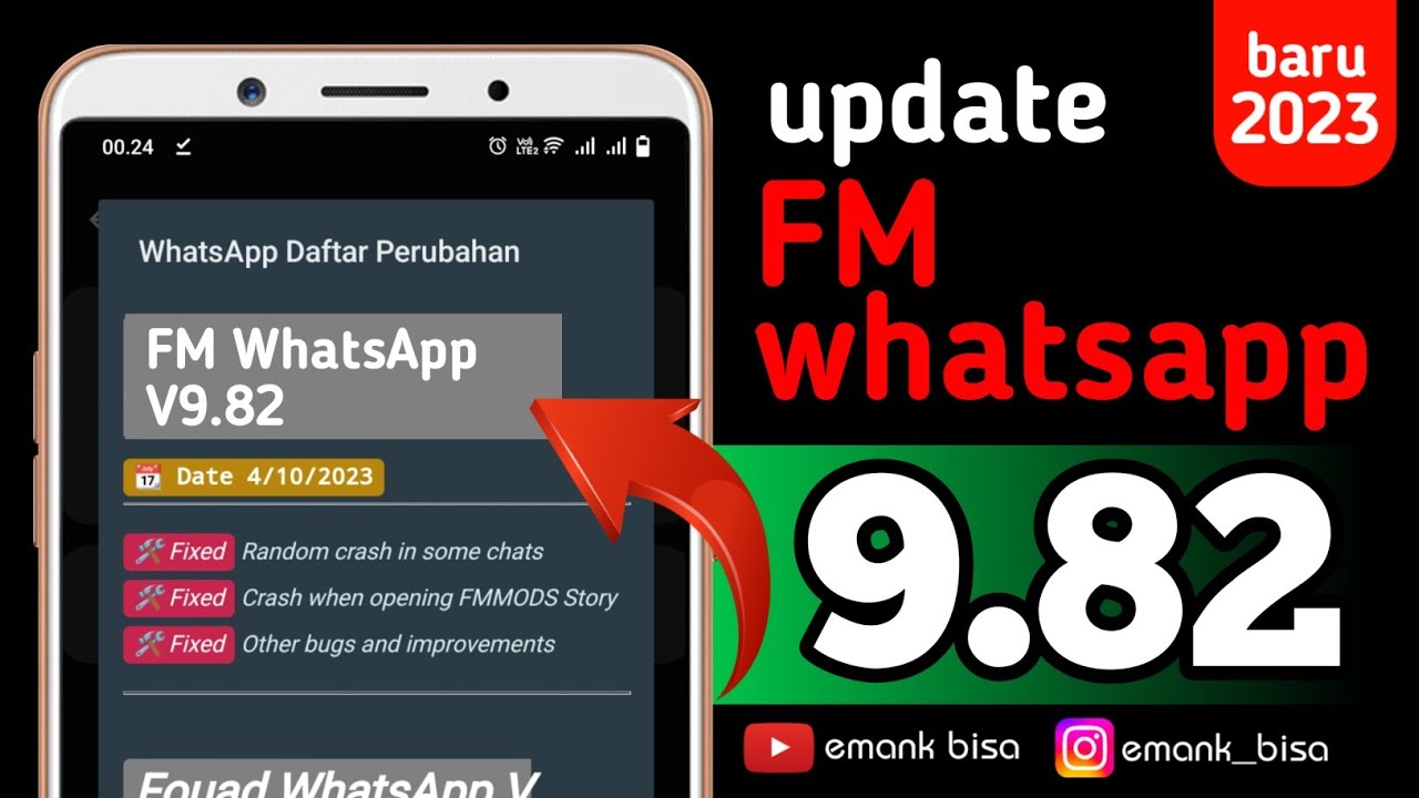 update fm whatsapp 9.82 update fm whatsapp versi terbaru 2023