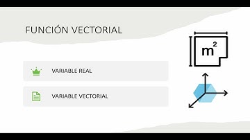 Definición de Función vectorial de variable escalar y de función vectorial de variable vectorial