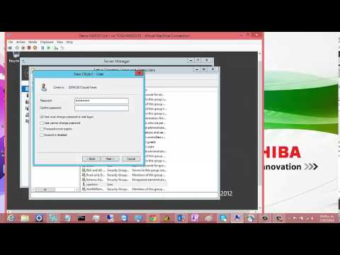 3. Create Users for Sql Server 2012 and Sharepoint 2013 on Testing Environment