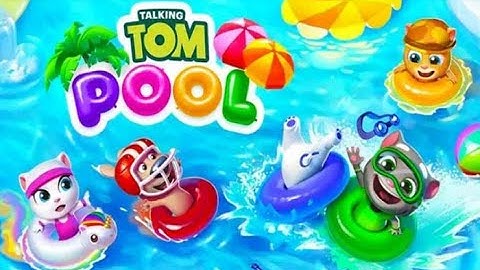 TALKING TOM POOL Gameplay Part 1   Level 1 13 iOS Android