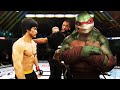 PS5 Bruce Lee vs. Turtle Michelangelo (EA Sports UFC 4)