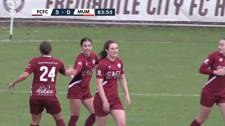 2025 NPLWA - Women's Round 13 goal highlights