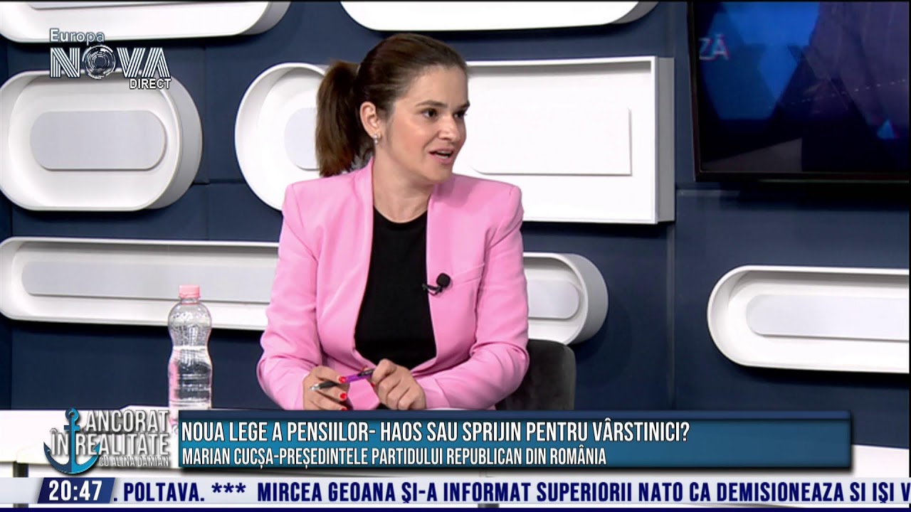 LIVE : Noua lege a pensiilor- haos sau sprijin pentru vârstinici? -Ancorat in Realitate – 03.09.2024