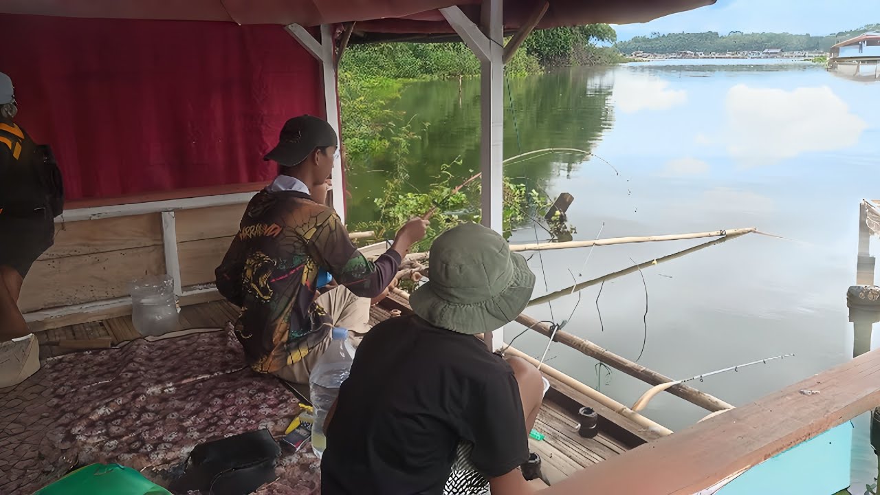 CAMP FISHING Ep.40 datar tengah lauk na hese di pancing 