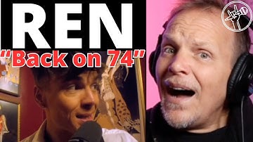 Ren "Back on 74": Message In A Bottle Live retake Rock Singer Vocal Coach First Time Hearing
