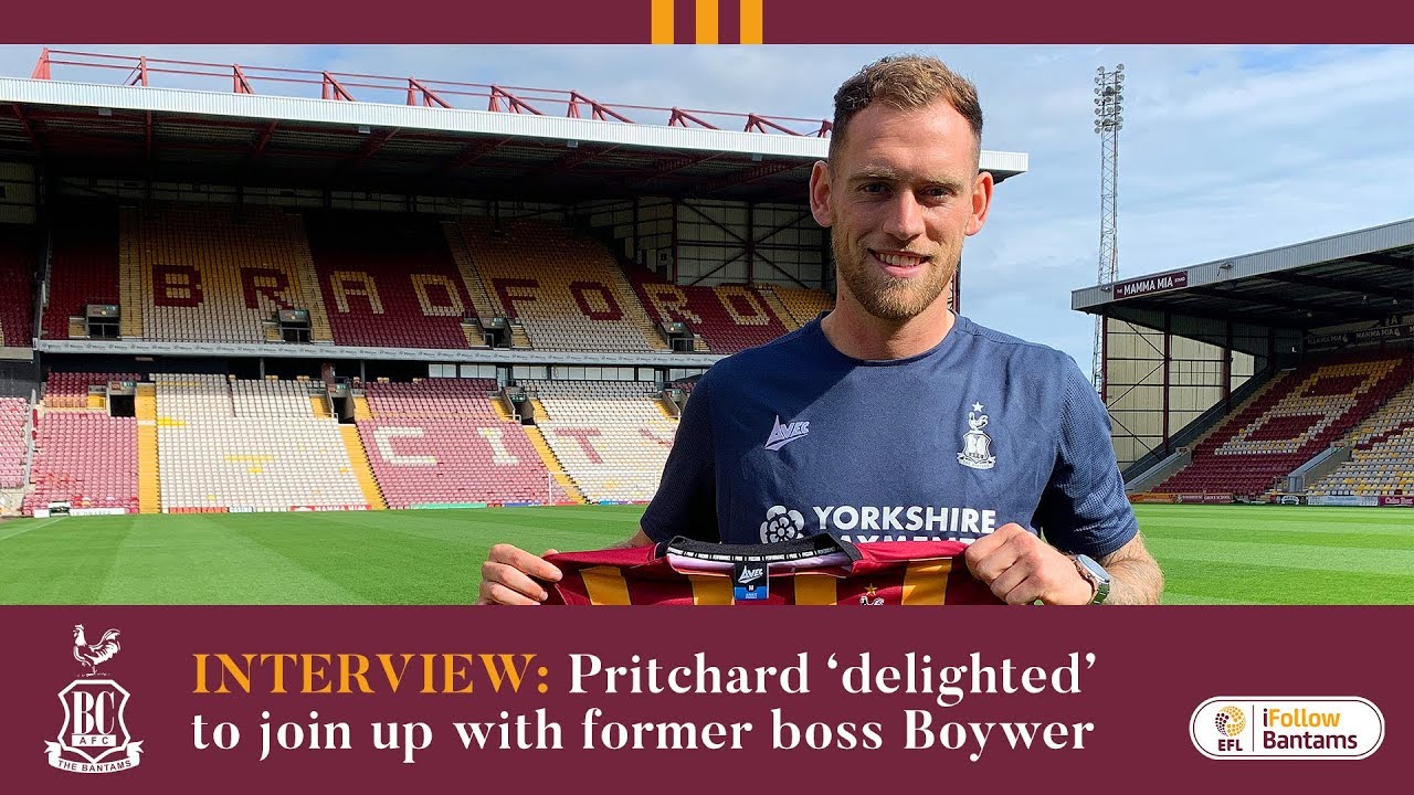 INTERVIEW: Pritchard delighted to join up with former boss Bowyer football score