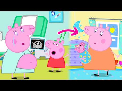 Mommy Pig Is Expecting Baby Evie! 💕👶 | Peppa Pig Tales