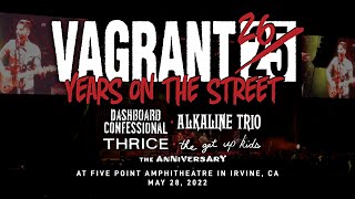Vagrant Records 25 Years On The Street @ Five Point Amphitheatre in Irvine, CA 5-28-2022