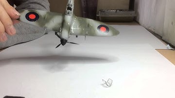 Hubby boss 1:72 spitfire mk vb part 2 final reveal