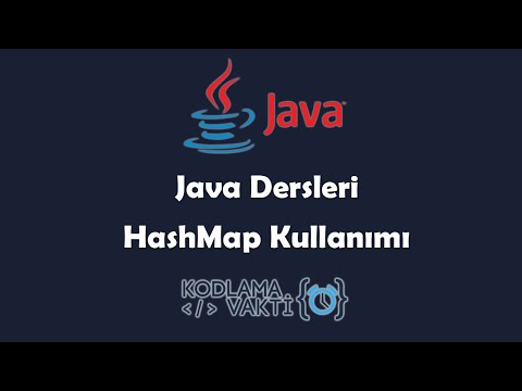 Video: HashMap Java'da örnekle nasıl kullanılır?