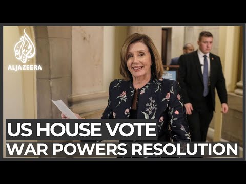 US House votes to restrain Trump's actions against Iran