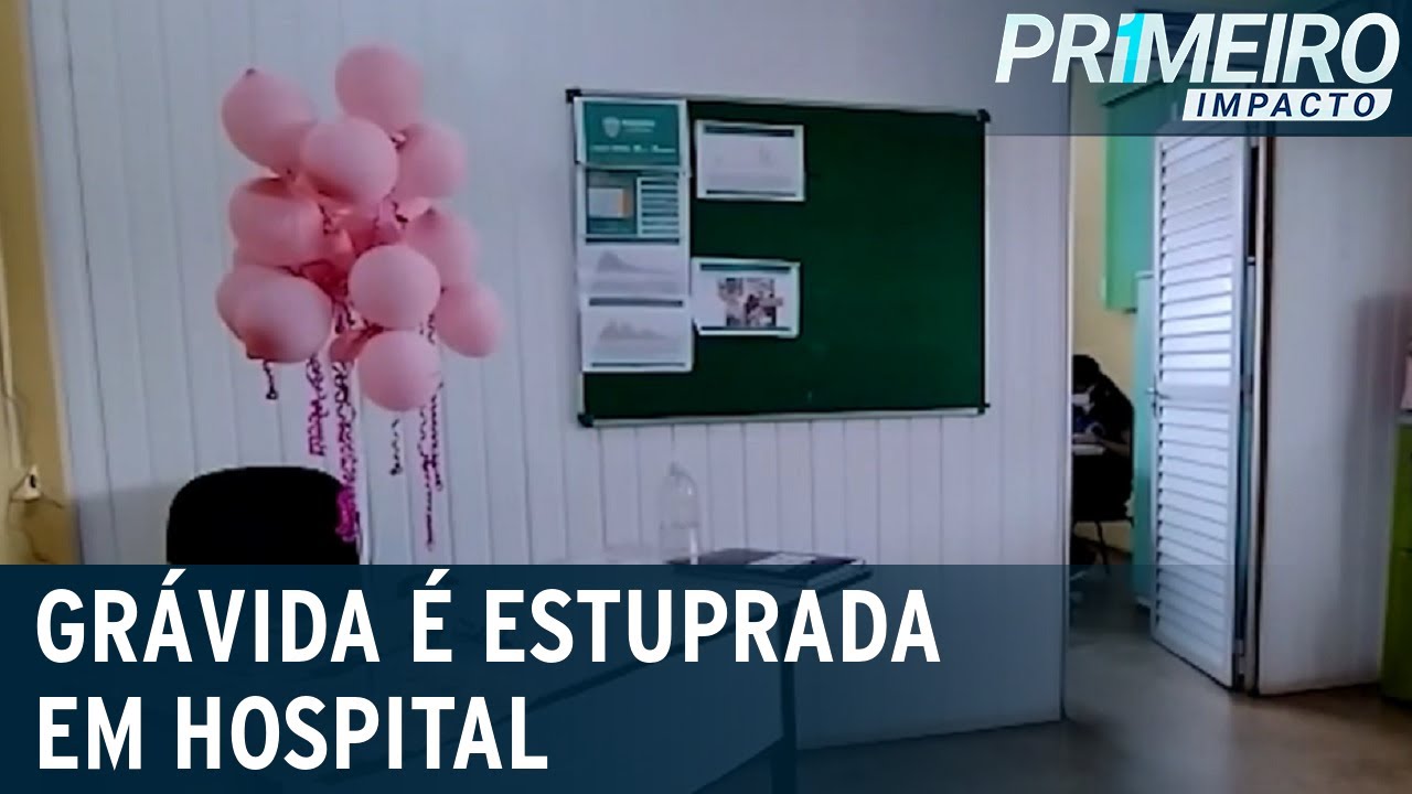 Grávida é estuprada por funcionário dentro de hospital no AM | Primeiro Impacto (28/10/21)